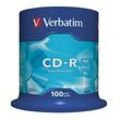 100 verbatim CD-R 700 MB