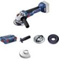 Bosch Professional GWS 18V-10 06019J4003 Akku-Winkelschleifer 125 mm ohne Akku, inkl. Koffer 18 V