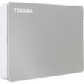 Toshiba Canvio Flex 4 TB Externe Festplatte 6.35 cm (2.5 Zoll) USB 3.2 Gen 1 Silber HDTX140ESCCA