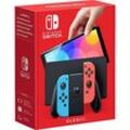 Nintendo Switch OLED Konsole 64 GB Neonrot, Neonblau