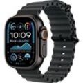 Apple Watch Ultra 2 (2024) GPS + Cellular 49 mm Titangehäuse Ocean Band Schwarz