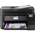 Epson EcoTank ET-3850 Multifunktionsdrucker A4 Drucker, Scanner, Kopierer ADF, USB, WLAN, Tintentank-System, Duplex, LAN;Schwarz