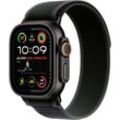 Apple Watch Ultra 2 (2024) GPS + Cellular 49 mm Titangehäuse Trail Loop Schwarz M/L