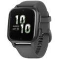 Garmin VENU® SQ 2 Smartwatch Dunkelgrau, Schiefer-Grau