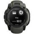 Garmin INSTINCT® 2X SOLAR Smartwatch Moosgrün