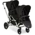 ABC Design Geschwisterwagen Zoom Silver/Black