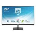 Philips Monitore 241E1SC/00 LED-Monitor EEK F (A - G) 61 cm (24 Zoll) 1920 x 1080 Pixel 16:9 4 ms HDMI®, VGA, Audio-Line-out VA LED