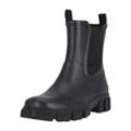 Gummistiefel ATHLECIA "Teya", Gr. 36, schwarz, Gummi, casual, Schuhe Gummiboots Chelseaboots Schlupfboots, mit Allwetterprofil