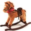 Schaukelpferd CHIC2000 "Cowboy", braun, Schaukeltiere, KinderB:30cm H:71cm T:73cm, Plüsch, Polyester, B:30cm H:71cm T:73cm