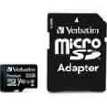 verbatim Speicherkarte microSDHC-Card Premium 32 GB