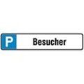 SafetyMarking® Hinweisschild "P Besucher" rechteckig 52,0 x 11,0 cm