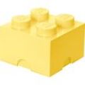 Room Copenhagen Aufbewahrungsbox LEGO Storage Brick 4 pastellgelb