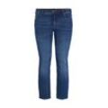 TOM TAILOR Damen Plus - Slim Jeans, blau, Gr. 54