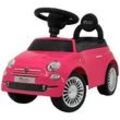 Rutscherauto JAMARA "Fiat 500", pink, Rutschautos, KinderB:27,5cm H:38cm T:60cm, Kunststoff, B:27,5cm H:38cm T:60cm