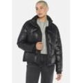 Steppjacke FUCHS SCHMITT, Damen, Gr. 38, schwarz, Web, Obermaterial: 100% Polyamid, unifarben, clean, modisch, regular fit, Langarm, Jacken, mit Eingrifftaschen