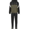 Trainingsanzug SERGIO TACCHINI "DIAGONALLEY HOODIE TRACKSUIT Herren" Gr. M, schwarz (black/grape leaf) Herren Sportanzüge Trainingsanzug Herren, Tracksuit, Retro, Outdoor, Jogging, Streetwear