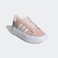 Sneaker ADIDAS SPORTSWEAR "GRAND COURT PLATFORM" Gr. 37, rosa (wonder quartz, sanftes weiß, cloud weiß), Leder, Schuhe, Design auf den Spuren des adidas Superstar