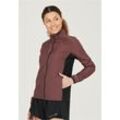 Laufjacke ELITE LAB "Shell X1 Elite" Gr. 34, lila (dunkellila) Damen Jacken mit wasser- und winddichtem Komfort