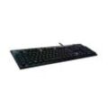 Logitech Tastatur AZERTY Französisch mit Hintergrundbeleuchtung G815 Lightsync