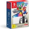 Nintendo Switch (OLED) White + Super Mario Bros.Wonder + 12 Monate Online Mitgliedschaft