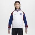 England Academy Pro Home Nike Dri-FIT Fußball-Hymnenjacke (ältere Kinder) - Weiß