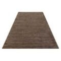 Wollteppich ESPRIT "Greenwood Rug", grau (taupe), B:170cm H:2mm L:240cm, Wolle, Teppiche, modern, kuschelig aus Schurwolle, pflegeleicht, Wohn-, Schlafzimmer