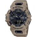 Smartwatch CASIO G-SHOCK "GBA-900UU-5AER", braun (hellbraun), Smartwatches, Smartwatch, Quarzuhr,Armbanduhr Herrenuhr,Schrittzähler,bis 20 bar wasserdicht