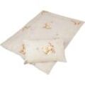 Kinder Betten-Set inkl. Bettwäsche 100x135cm / 40x60cm - Bärchen Beige - Bächen Beige