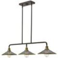 Elstead - Rigby - 3 Light Ceiling Island Kronleuchter Anhänger Bar Light Bronze, E27