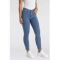 Slim-fit-Jeans LEVI'S "311 Shaping Skinny" Gr. 29, Länge 28, blau (we have arrived), Damen, Obermaterial: 80% Baumwolle, 19% Polyester, 1% Elasthan, Jeans im 5-Pocket-Stil