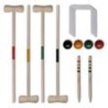 Krocket-Set Holz 4 Spieler Vidaxl