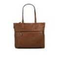 X-Zone Shopper Damen Leder, cognac