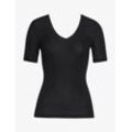 Hanro T-Shirt Damen Jersey, schwarz