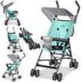 KIDIZ® Kinderwagen CITY Buggy Kinderbuggy klappbar Sportwagen Faltbar 360° 4-Zoll-Räder Inkl. Sonnen- und Regenverdeck zusammenklappbar 5-Punkt-Sicherheitsgurt ab 6 Monate