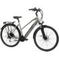 E-Bike TRETWERK "Seville 5.0" Gr. 50, grau, E-Bikes, 50cm, 28 Zoll (71,12cm), Pedelec, Elektrofahrrad für Damen u. Herren