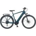 E-Bike PROPHETE "Entdecker 3.0" Gr. 54, blau (dunkelblau), E-Bikes, 54cm, 28 Zoll (71,12cm), Pedelec, Elektrofahrrad für Herren