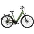 E-Bike ADORE "CV-180" E-Bikes Gr. 48cm, 28 Zoll (71,12cm), grün (maigrün matt) Pedelec, Elektrofahrrad für Damen u. Herren