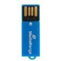 MediaRange USB-Stick PAPER-CLIP blau 8 GB