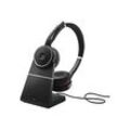 Jabra Evolve 75 SE MS mit Ladestation Headset schwarz