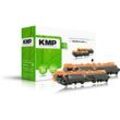 KMP 1248,0021 schwarz Toner kompatibel zu brother 2x TN-242BK, 2er-Set