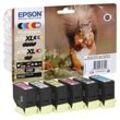 EPSON 378XL/478XL /T379D4 schwarz, cyan, magenta, gelb, rot, grau Druckerpatronen, 6er-Set