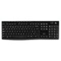 Logitech Wireless Keyboard K270 Tastatur kabellos schwarz