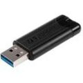 verbatim USB-Stick PinStripe 3.0 schwarz 16 GB