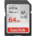 SanDisk Speicherkarte SDXC-Card Ultra 64 GB