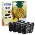 EPSON 604XL/T10H64 schwarz, cyan, magenta, gelb Druckerpatronen, 4er-Set