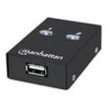 manhattan USB-Switch 2-fach