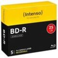 5 Intenso Blu-ray BD-R 25 GB