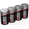 4 ANSMANN Batterien Red Alkaline Baby C 1,5 V