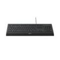 Logitech Corded Keyboard K280e Tastatur kabelgebunden schwarz