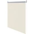 Verdunkelungsrollo Klemmfix ohne Bohren 80cm x 160cm Beige Verdunklungsrollo Fensterrollo Rollo Seitenzugrollo Klemmrollo für Fenster & Tür - Hengda